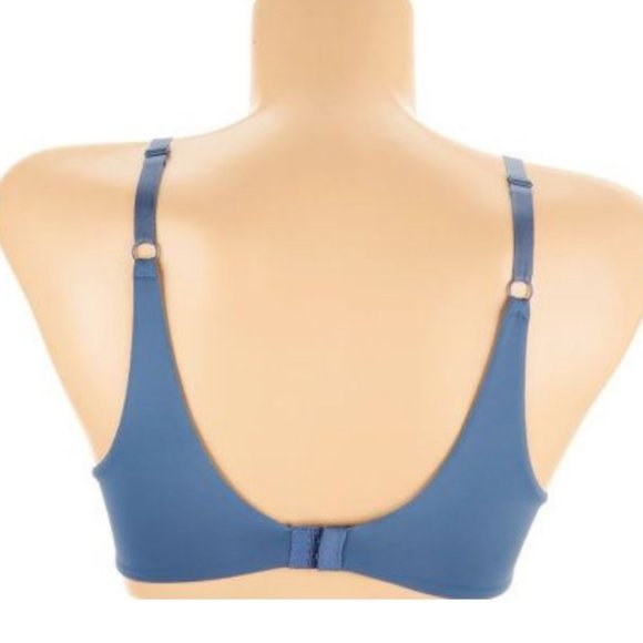 Barely Breezies Back Smoothing Underwire T-shirt Bra  350 - Picture 2 of 2
